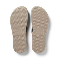 Arch Support Thongs - Crystal - Taupe