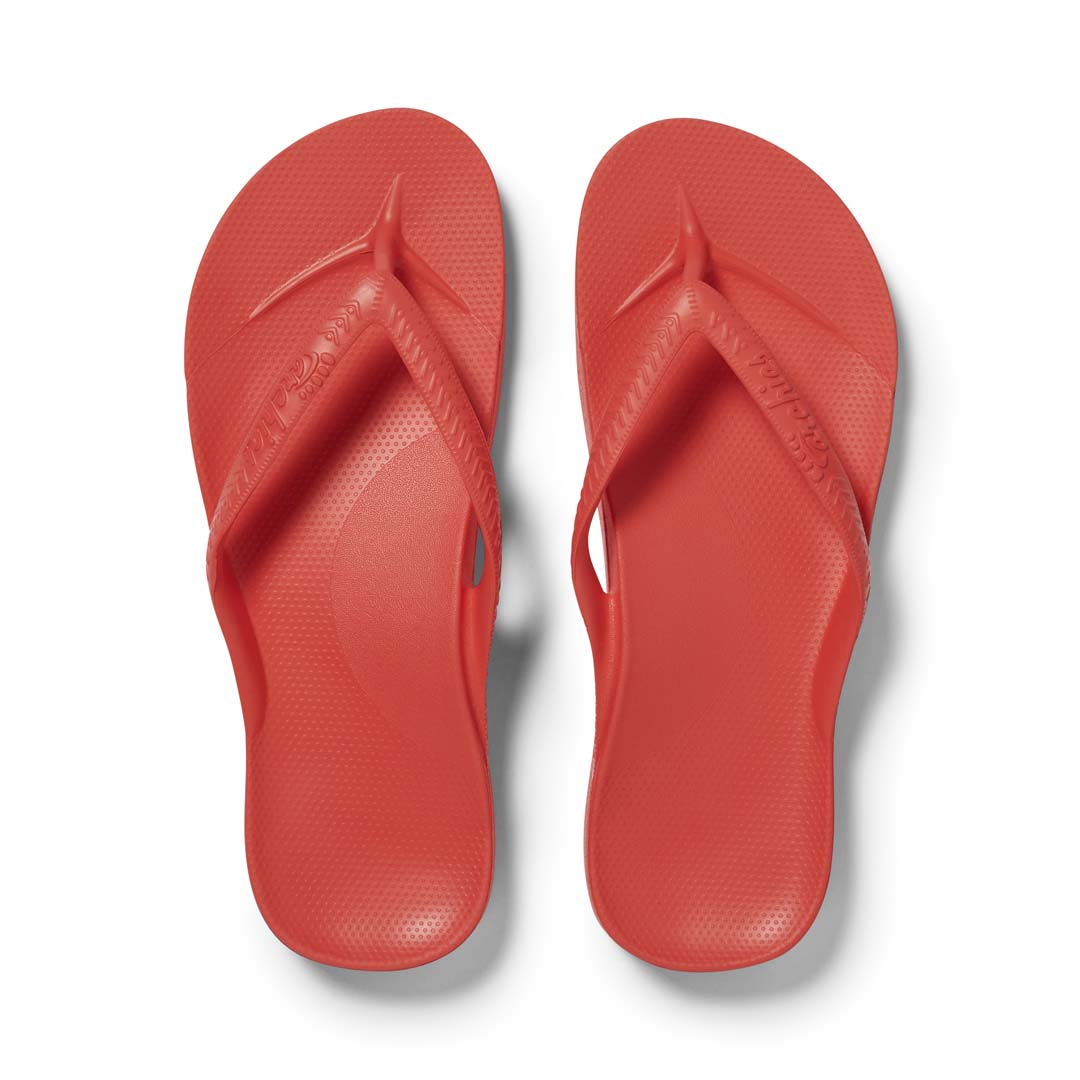 Coral - Archies Arch Support Thongs / Flip Flops – Archies
