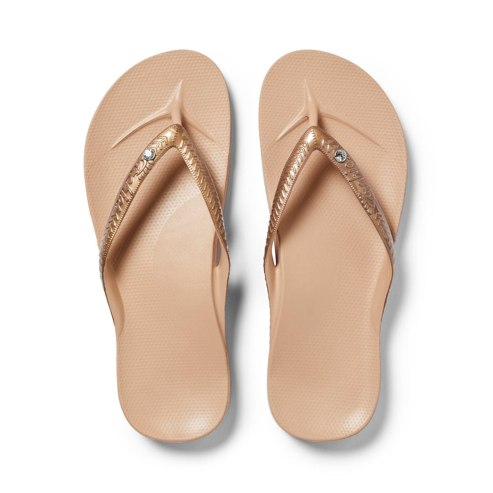  Arch Support Thongs - Classic - Shimmer Bronze 