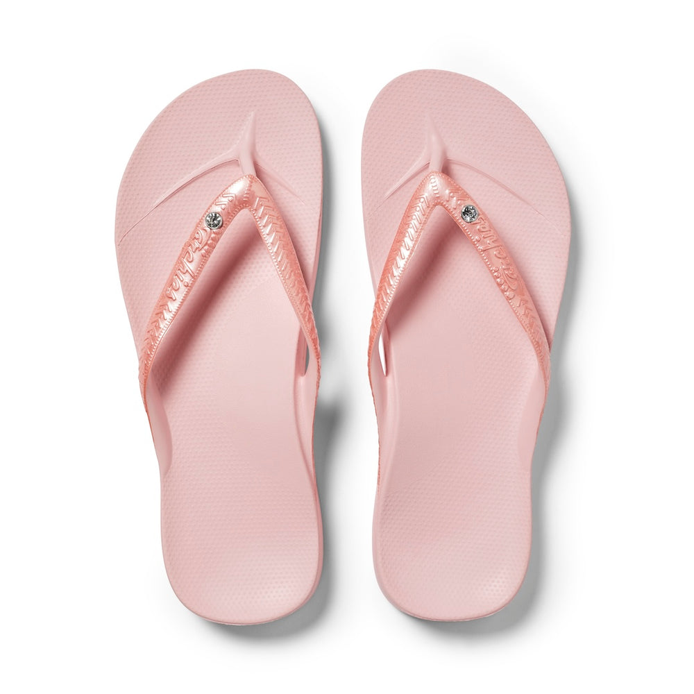  Arch Support Thongs - Classic - Shimmer pink 