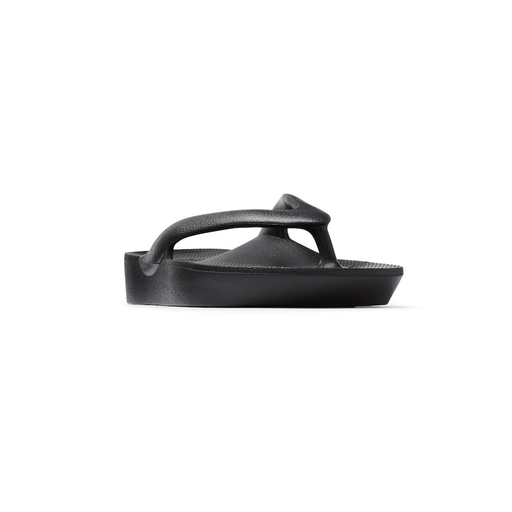  Arch Support Thongs - Thick - Black 