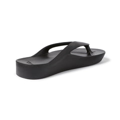 Arch Support Thongs - Thick - Black
