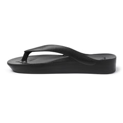 Arch Support Thongs - Thick - Black