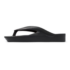 Arch Support Thongs - Thick - Black