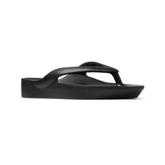 Arch Support Thongs - Thick - Black