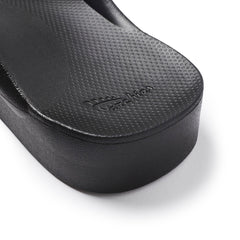 Arch Support Thongs - Thick - Black