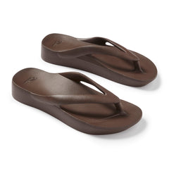 Arch Support Thongs - Thick - Brown