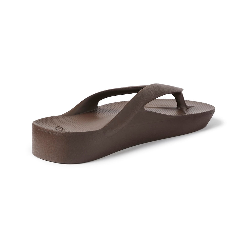  Arch Support Thongs - Thick - Brown 
