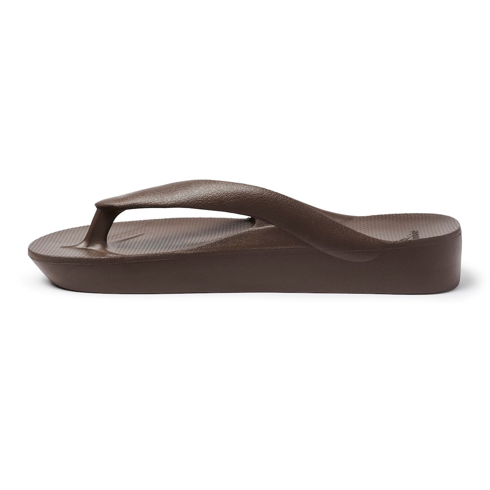  Arch Support Thongs - Thick - Brown 