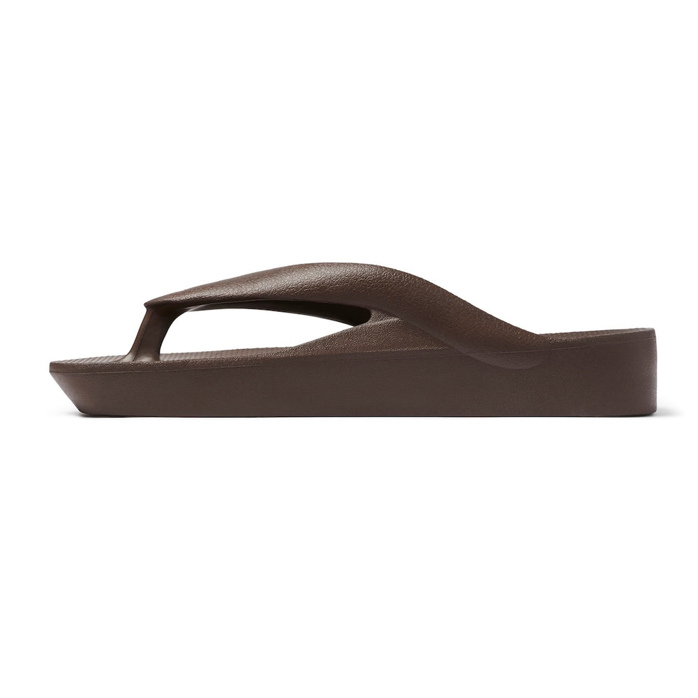  Arch Support Thongs - Thick - Brown 