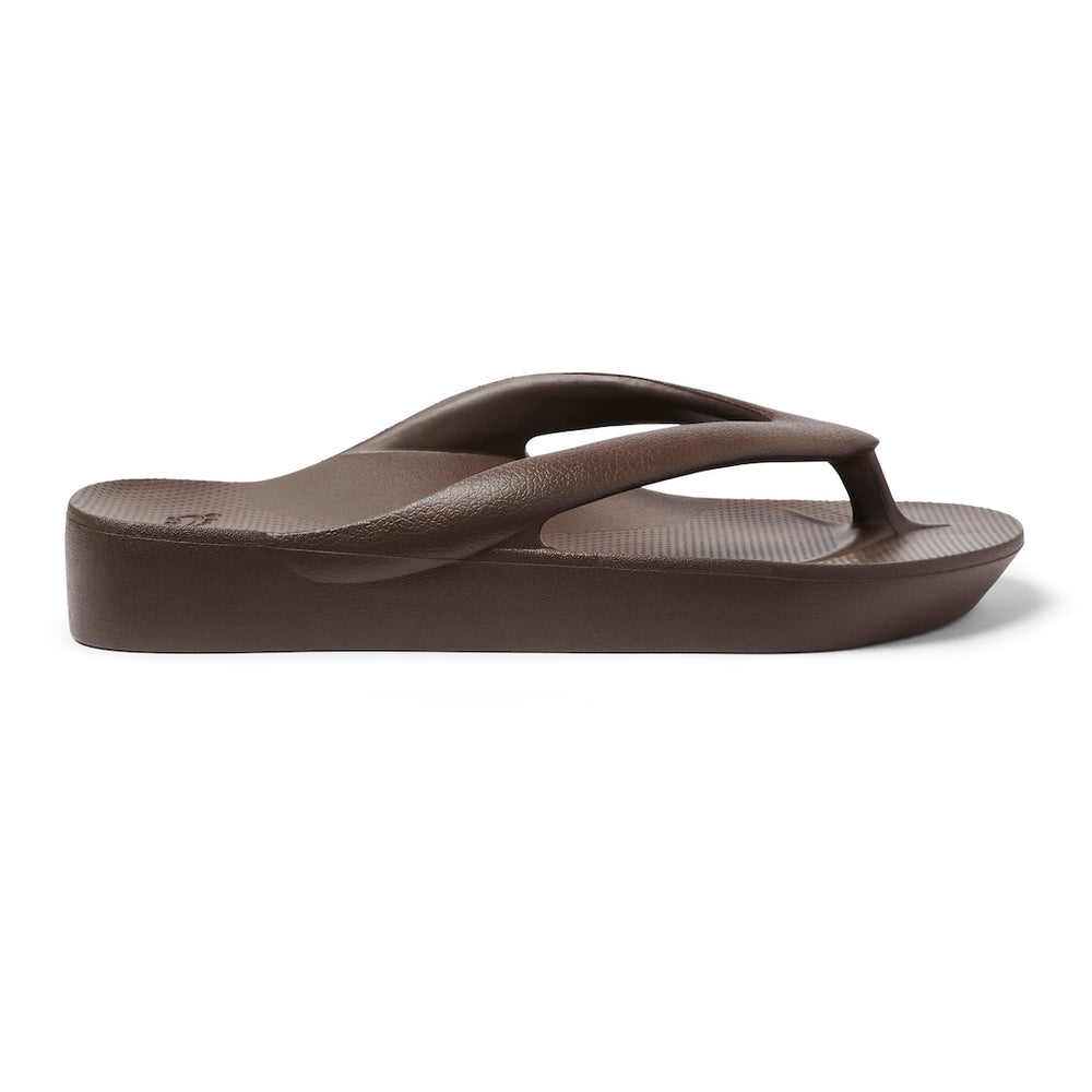  Arch Support Thongs - Thick - Brown 