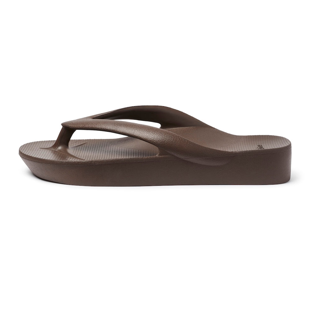  Arch Support Thongs - Thick - Brown 