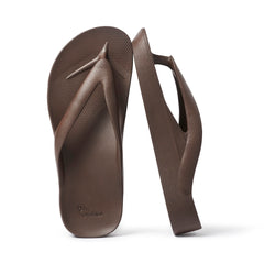 Arch Support Thongs - Thick - Brown