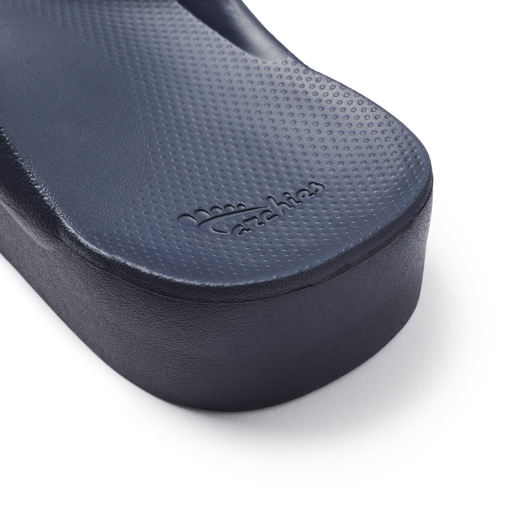  Arch Support Thongs - Thick - Navy 