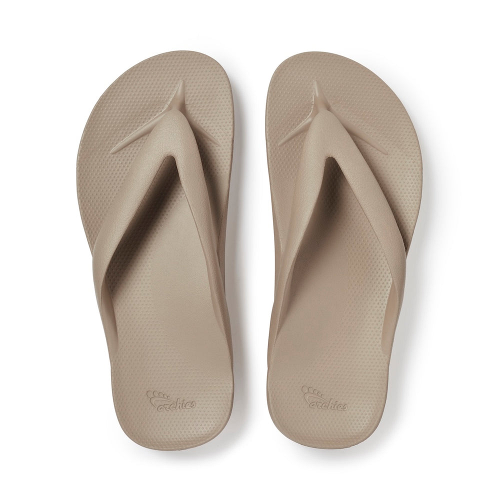  Arch Support Thongs - Thick - Taupe 
