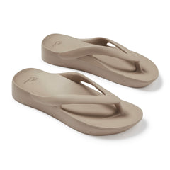 Arch Support Thongs - Thick - Taupe