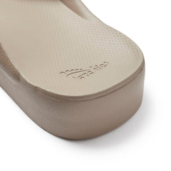Arch Support Thongs - Thick - Taupe
