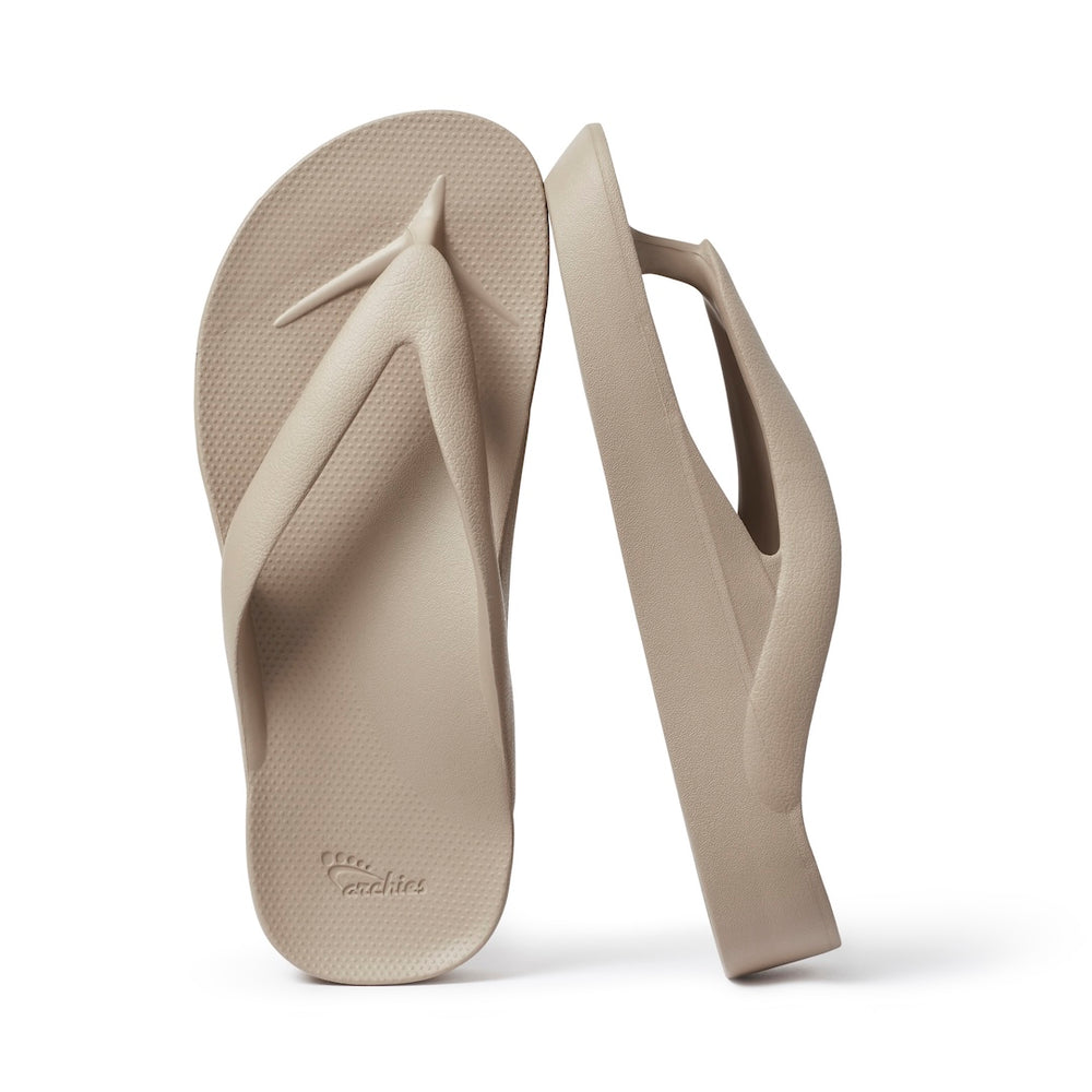  Arch Support Thongs - Thick - Taupe 
