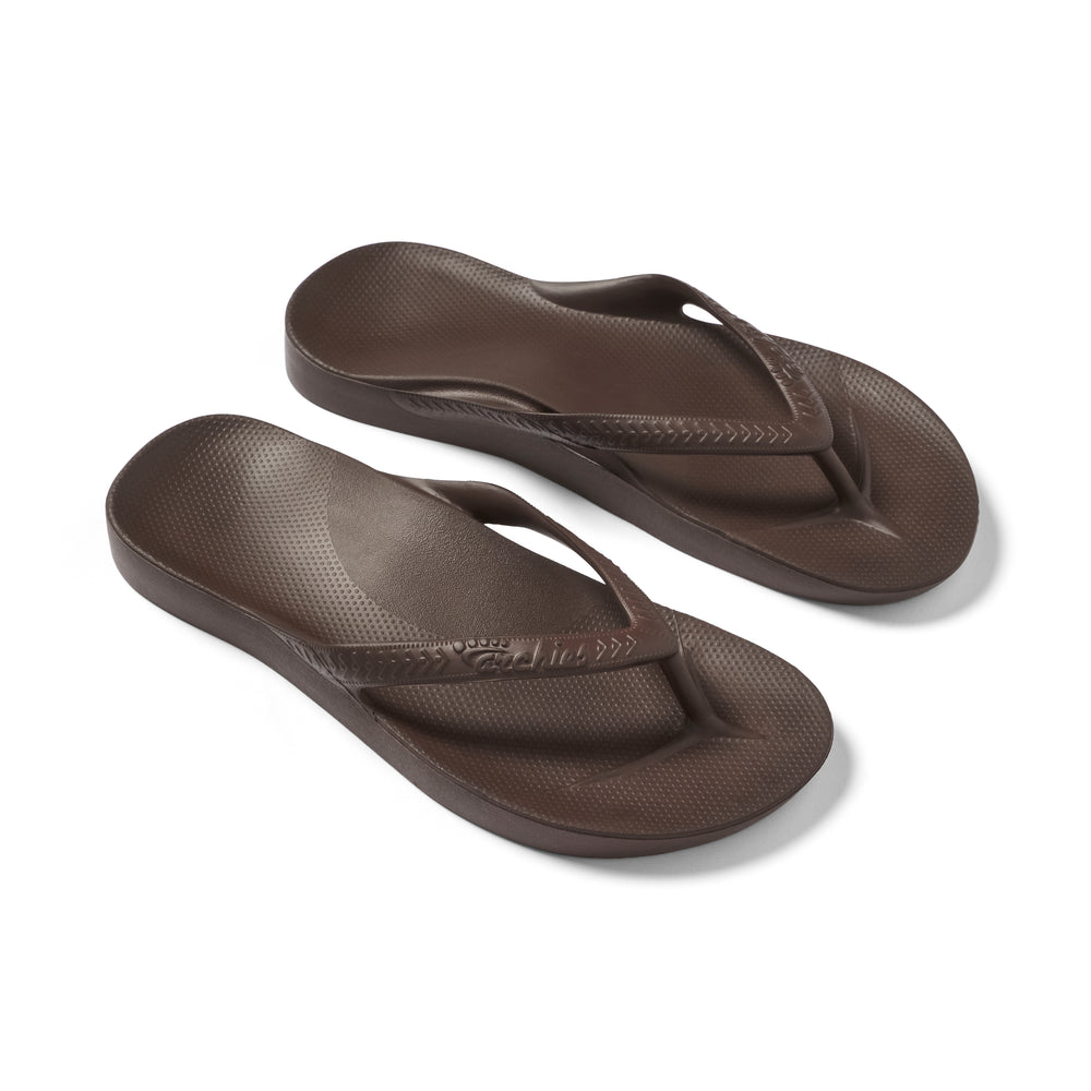  Arch Support Thongs - Classic - Brown 