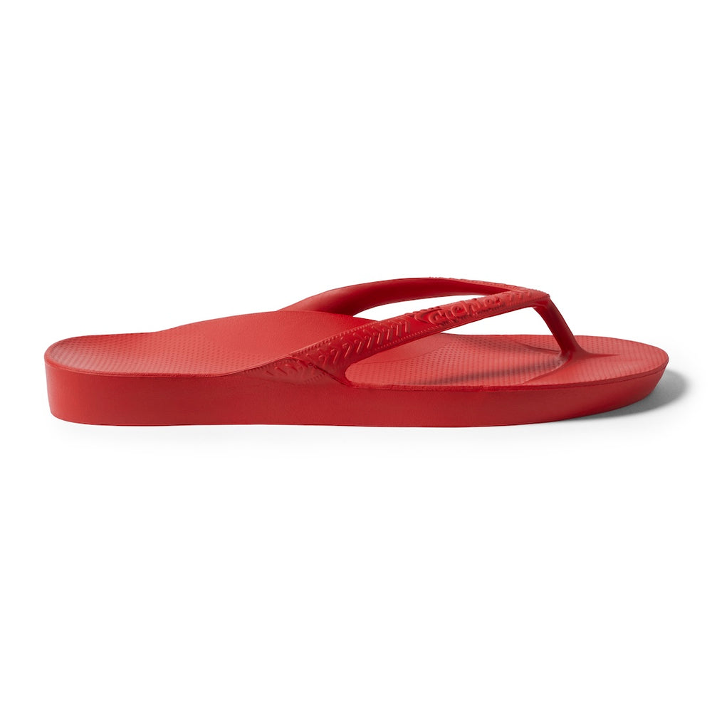  Arch Support Thongs - Classic - Chilli Red 