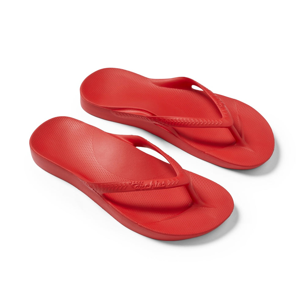  Arch Support Thongs - Classic - Chilli Red 