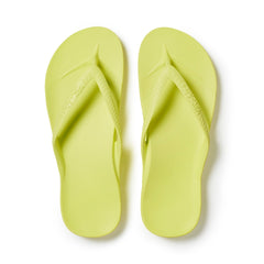 Arch Support Thongs - Classic - Limelight