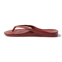 Arch Support Thongs - Classic - Sangria Red