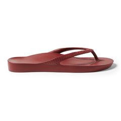 Arch Support Thongs - Classic - Sangria Red