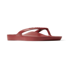 Arch Support Thongs - Classic - Sangria Red