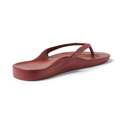 Arch Support Thongs - Classic - Sangria Red