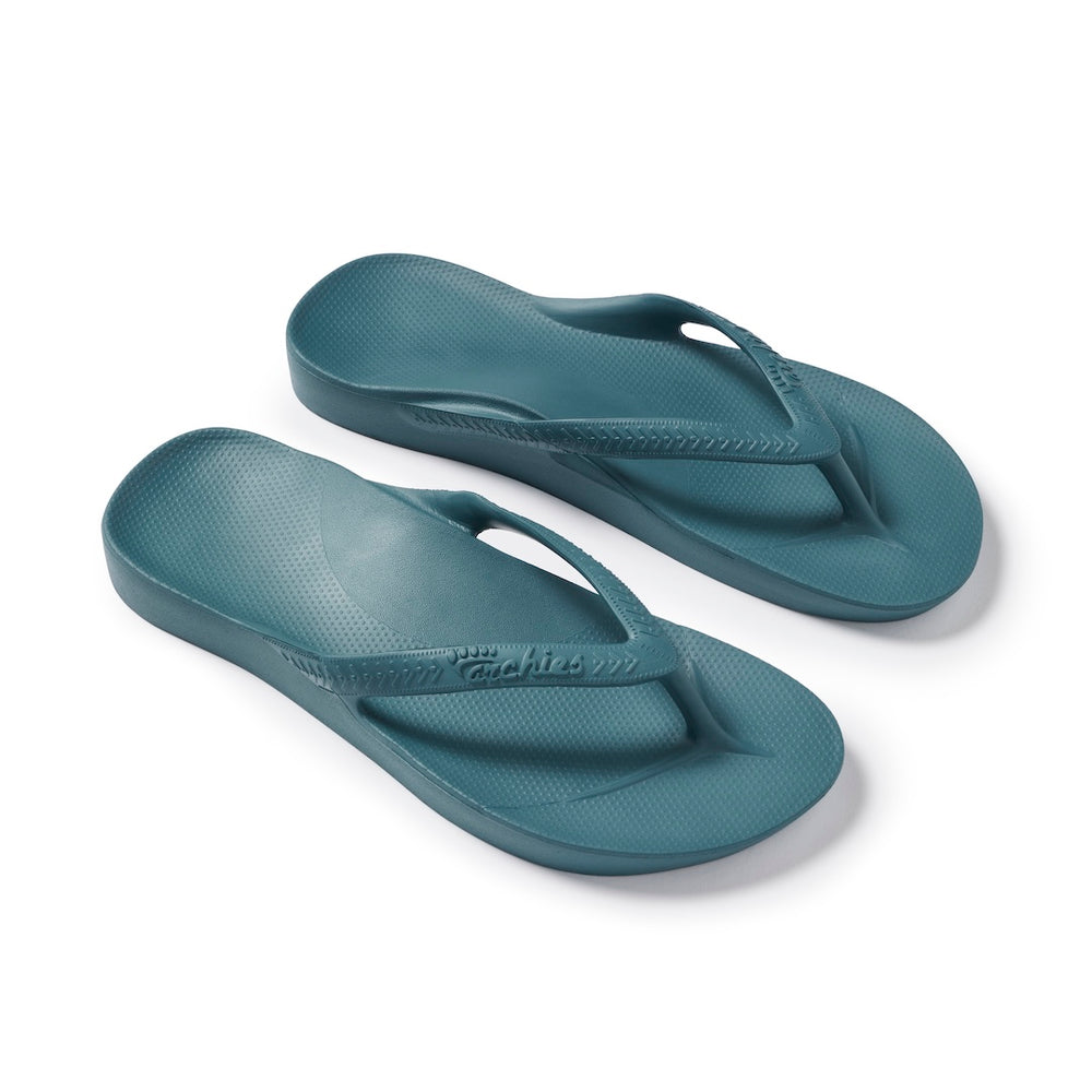  Arch Support Thongs - Classic - Teal 