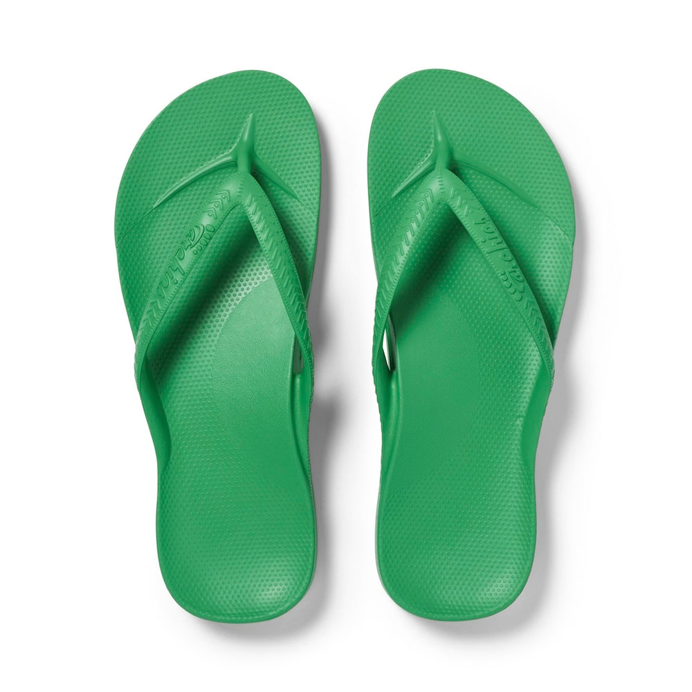  Arch Support Thongs - Classic - Kelly Green 