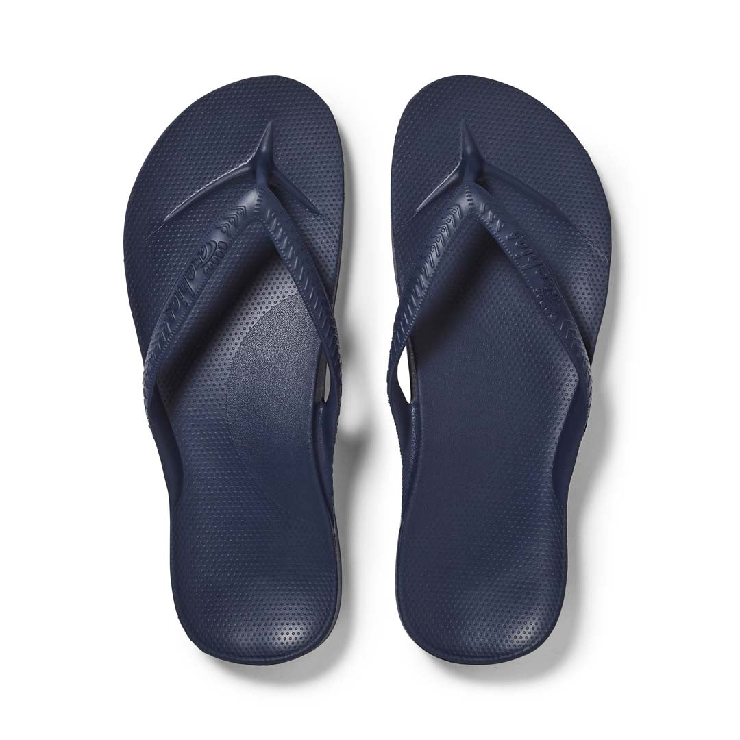 Arch Support Thongs - Classic - Navy 