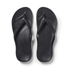 Arch Support Thongs - Classic - Black