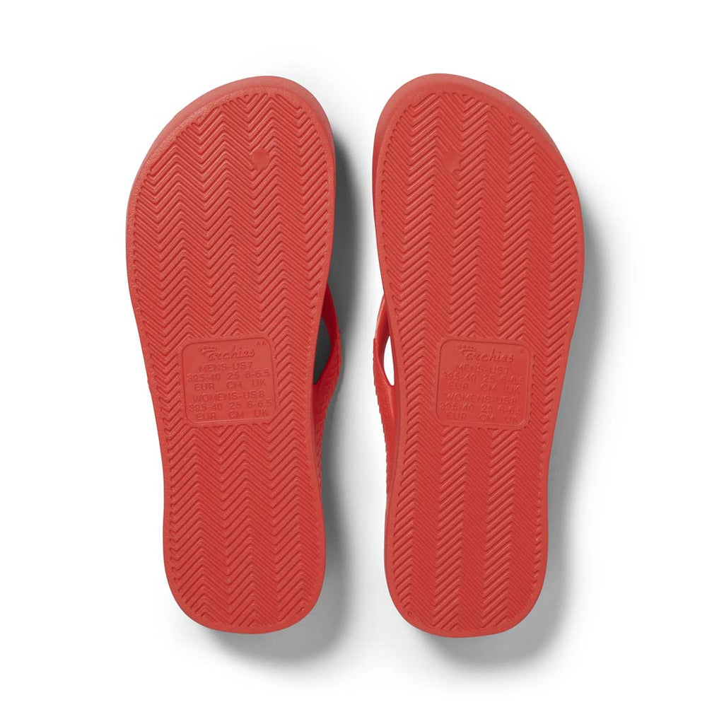  Arch Support Thongs - Classic - Coral 