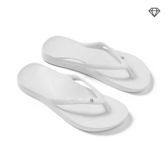 Arch Support Thongs - Classic - Crystal White