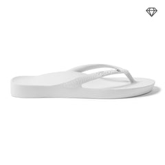 Arch Support Thongs - Classic - Crystal White