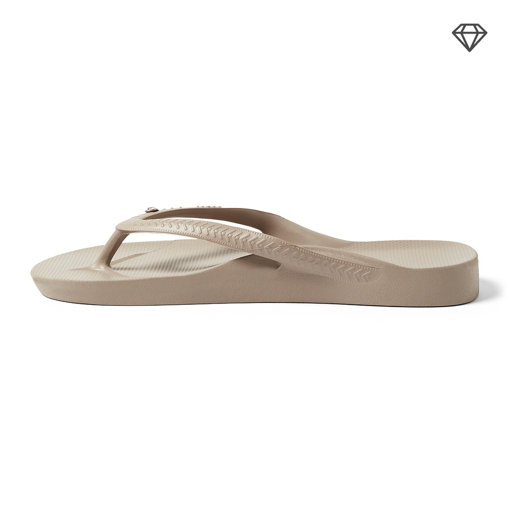  Arch Support Thongs - Classic - Crystal Taupe 