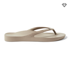 Arch Support Thongs - Classic - Crystal Taupe