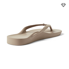 Arch Support Thongs - Classic - Crystal Taupe