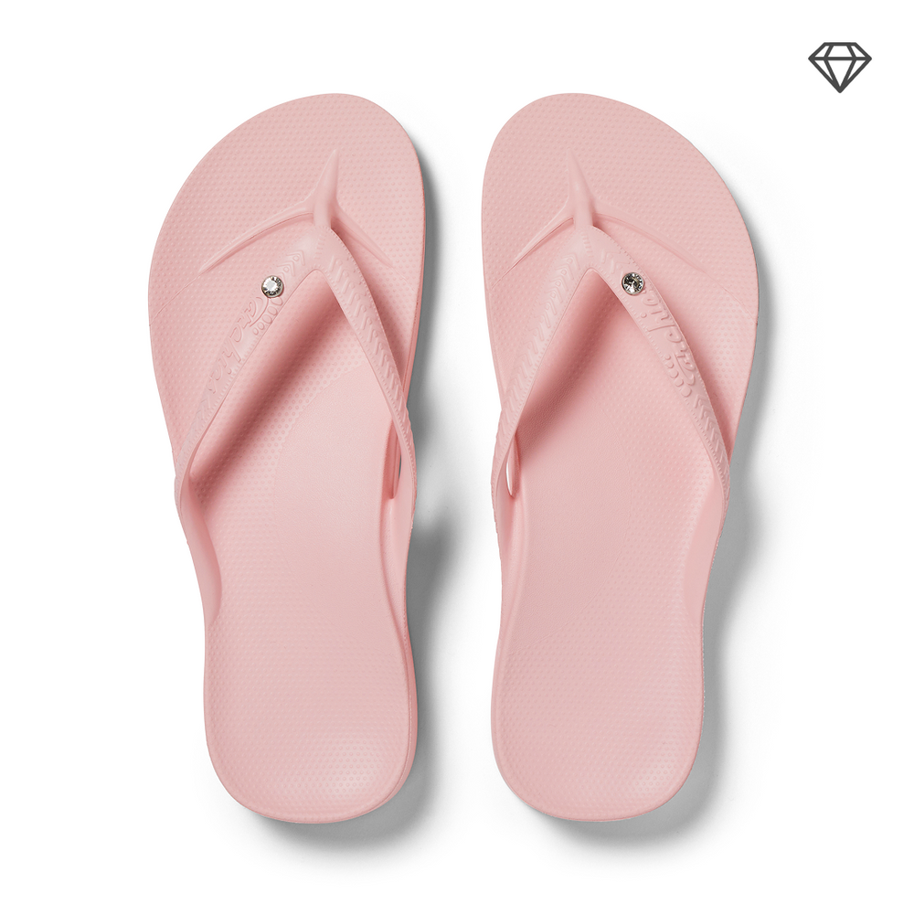  Arch Support Thongs - Classic - Crystal Pink 