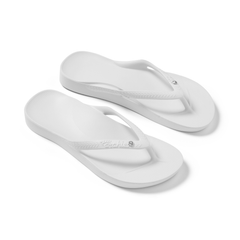 Arch Support Thongs - Classic - Crystal White