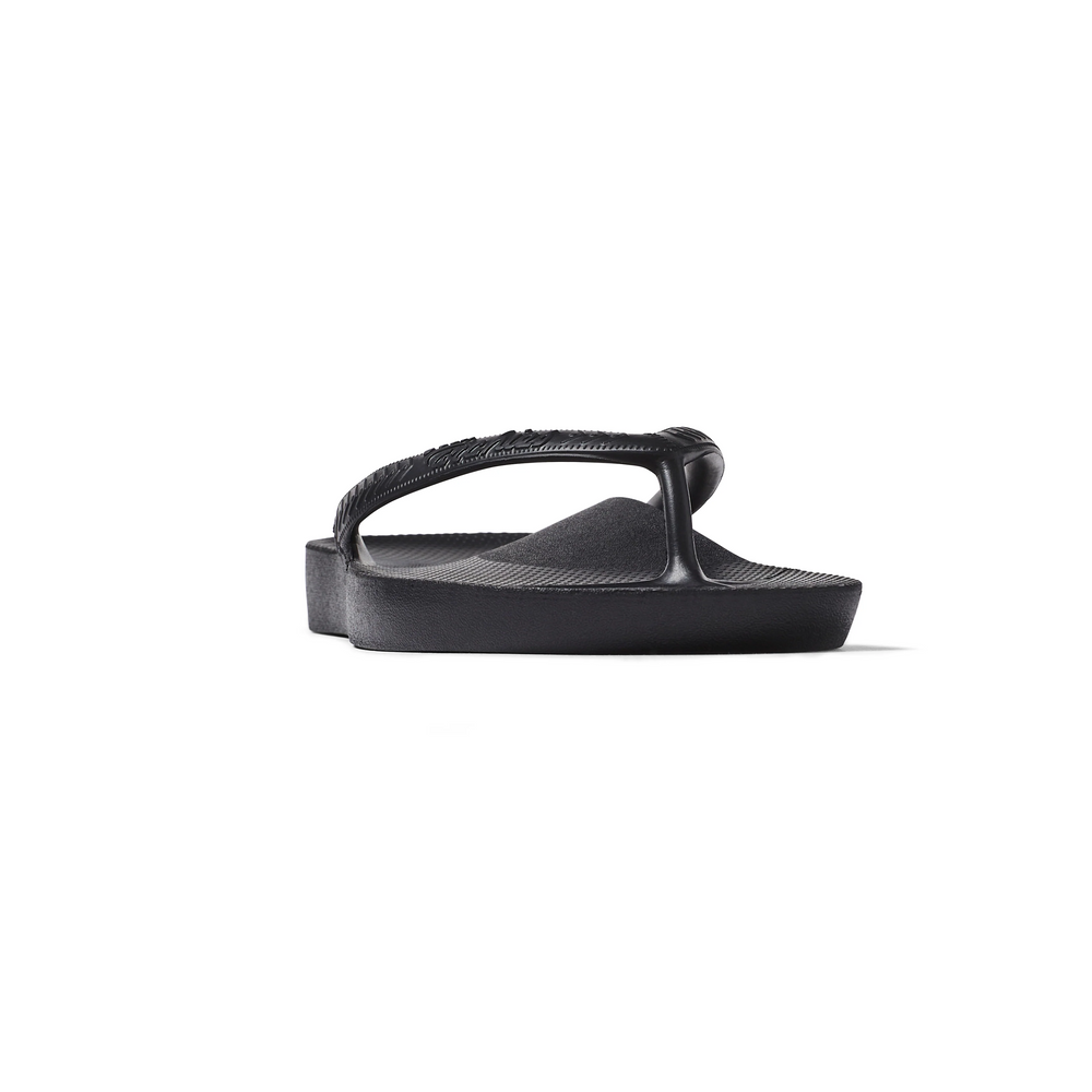  Kids - Arch Support Thongs - Black 