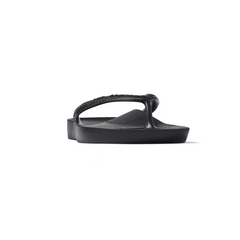 Kids - Arch Support Thongs - Black