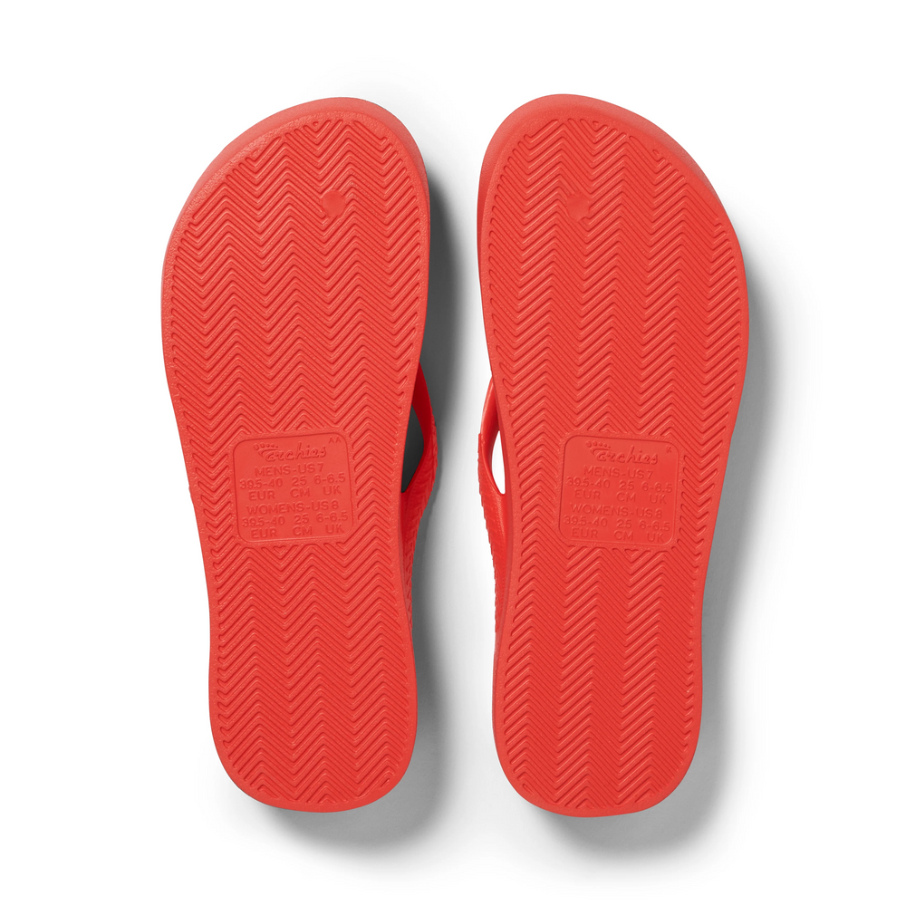  Kids - Arch Support Thongs - Coral 