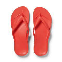 Kids - Arch Support Thongs - Coral