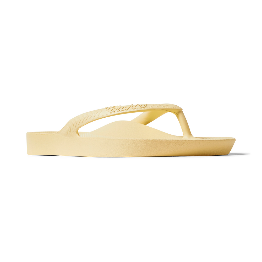  Arch Support Thongs - Classic - Lemon 