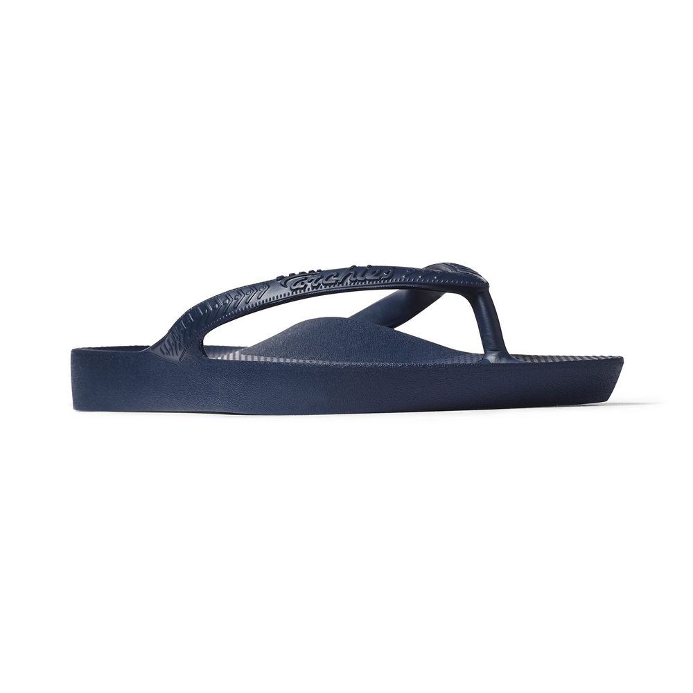  Arch Support Thongs - Classic - Navy 