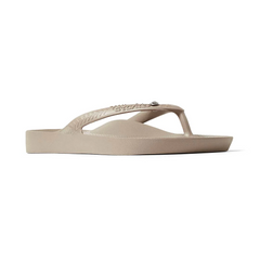 Arch Support Thongs - Classic - Crystal Taupe