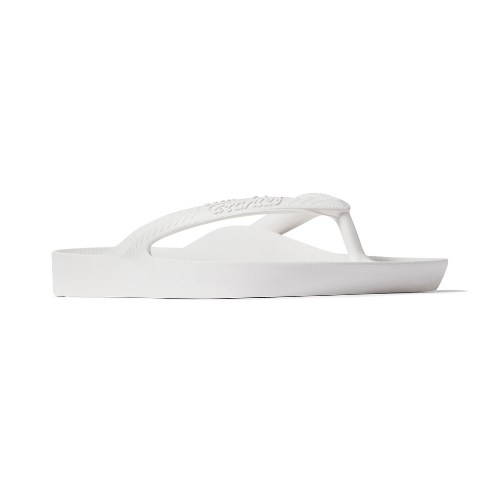  Arch Support Thongs - Classic - White 